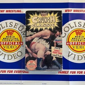 WWF Crunch Classic VHS